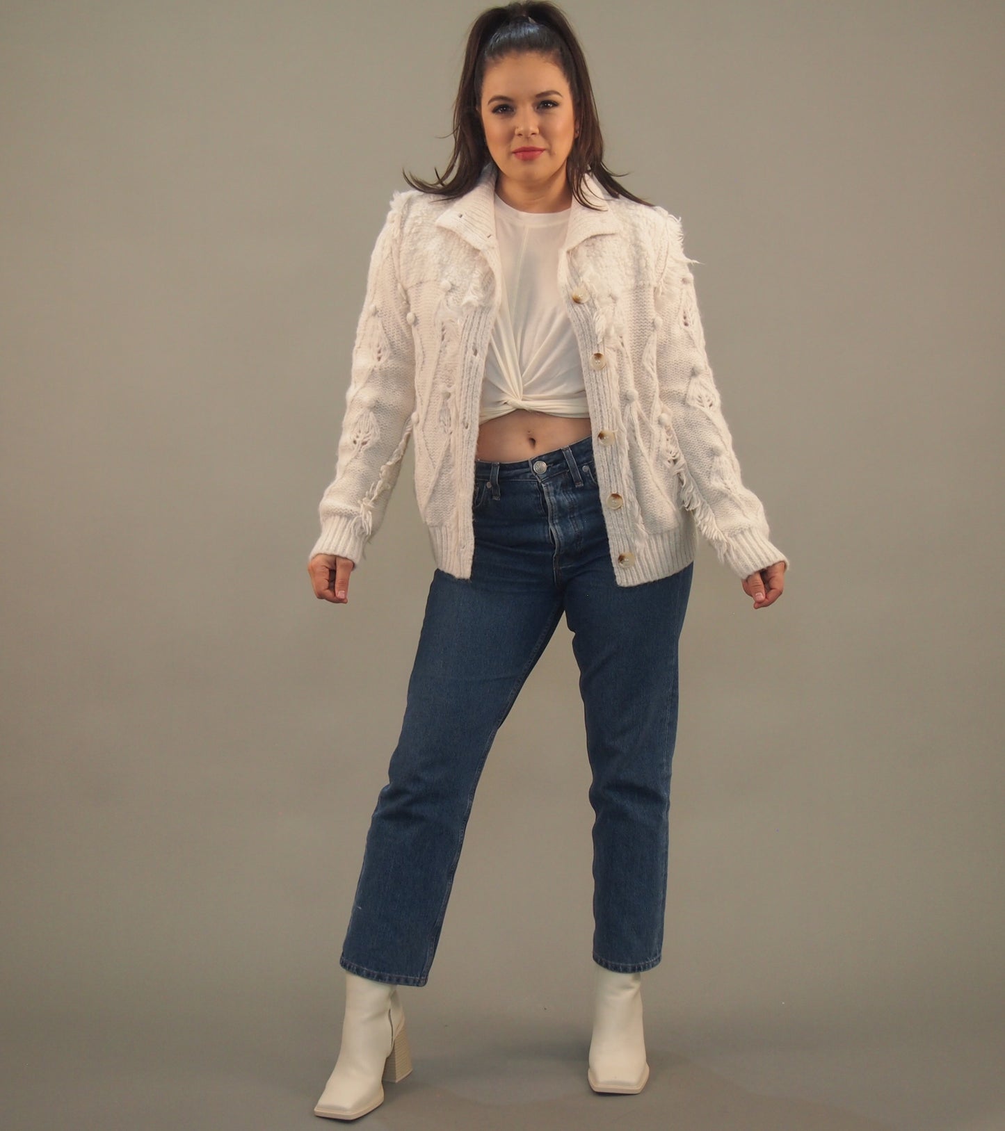Cream Extra Cozy Sweater