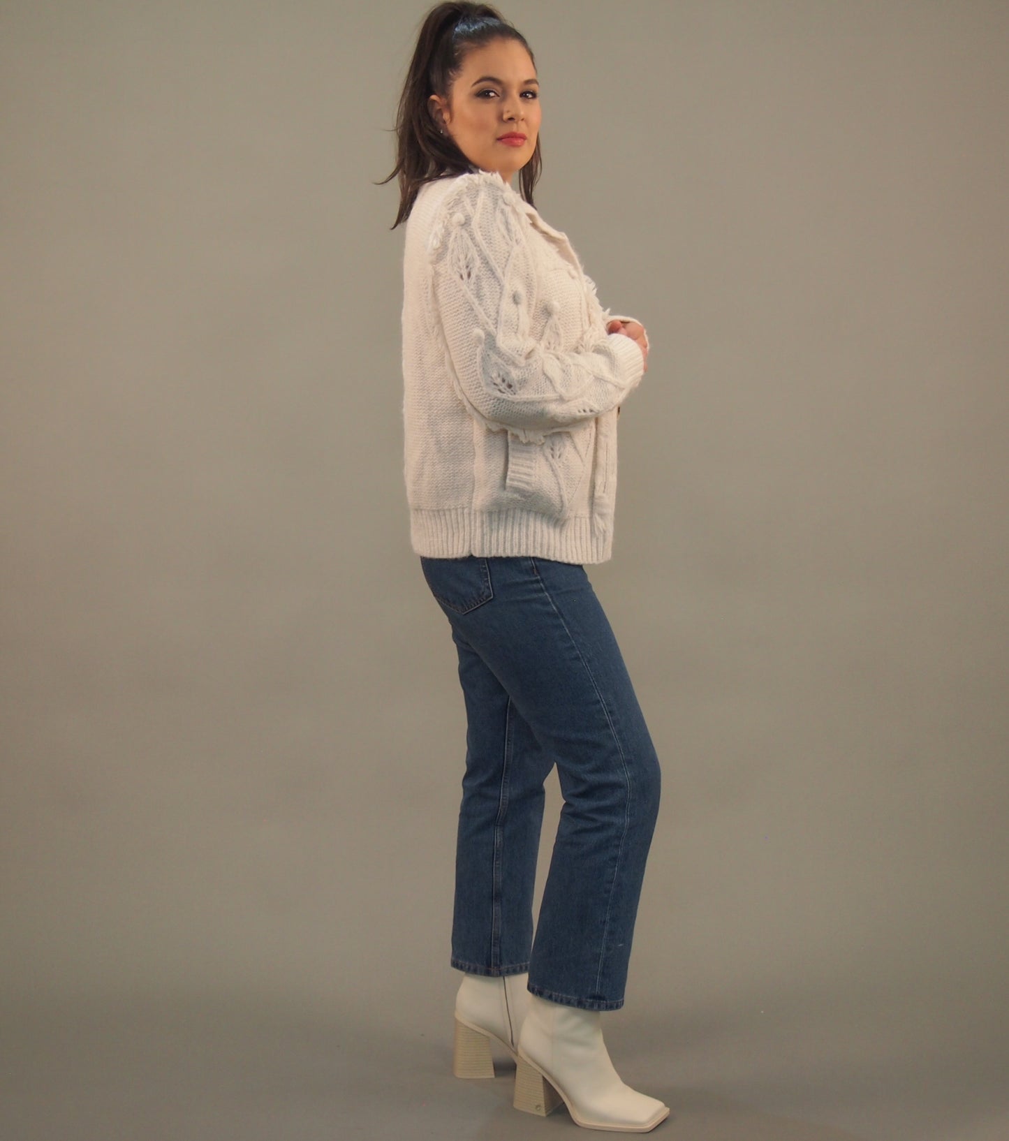 Cream Extra Cozy Sweater