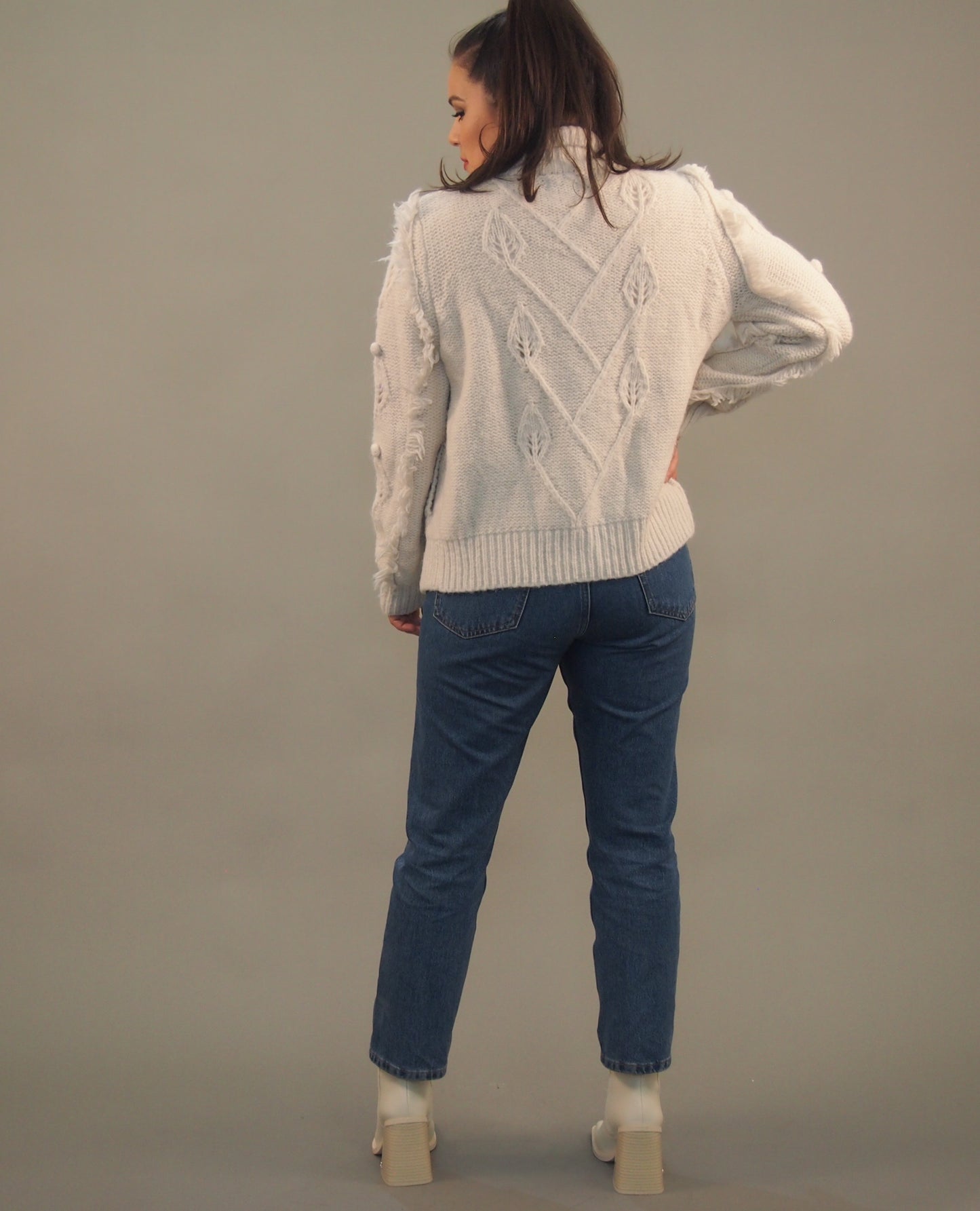 Cream Extra Cozy Sweater