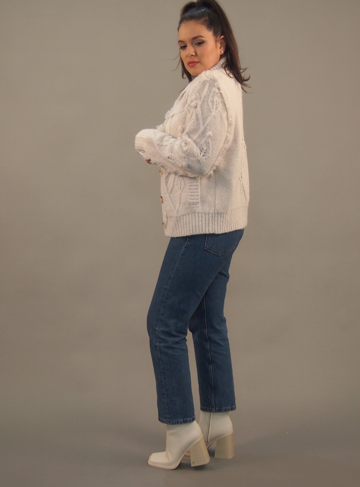 Cream Extra Cozy Sweater
