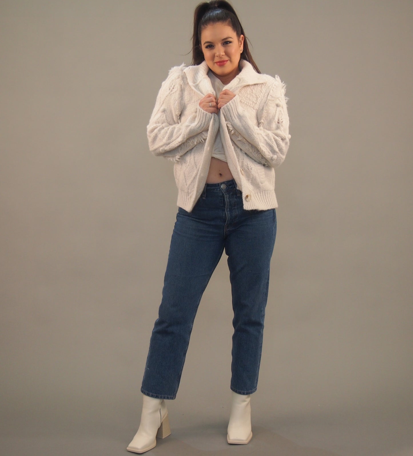 Cream Extra Cozy Sweater